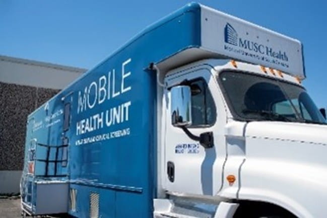 MUSC Mobile Unit vehicle
